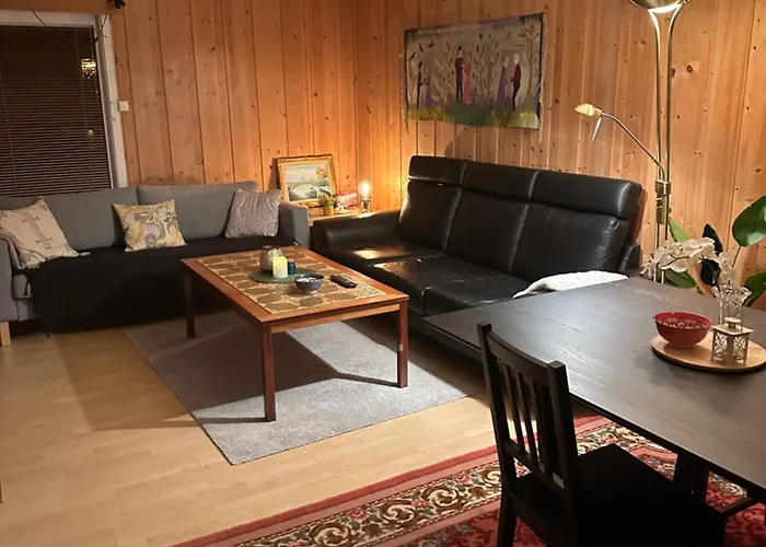 Trivelig Med Gratis Parkering Pa Stedet شقة
